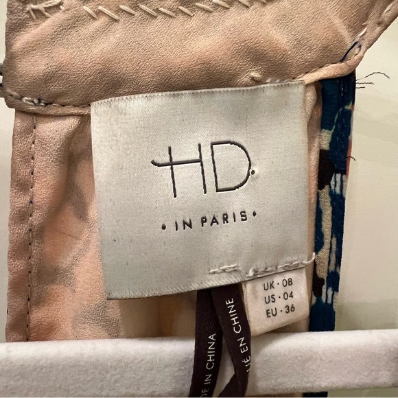 Anthropologie HD in Paris Mayacamas Mosaic Embellished Maxi Dress Size 4 - Picture 6 of 7